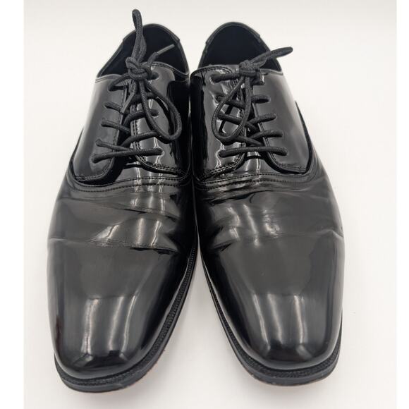 Florsheim Men's Launch Plain Toe Oxford Dress Shoes Black Size US9.5D EU43 - Picture 2 of 11